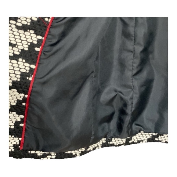 Italian Woven Wool Blend Black & Ivory Jacket HP BEST IN JACKETS & COATS - Picture 9 of 15